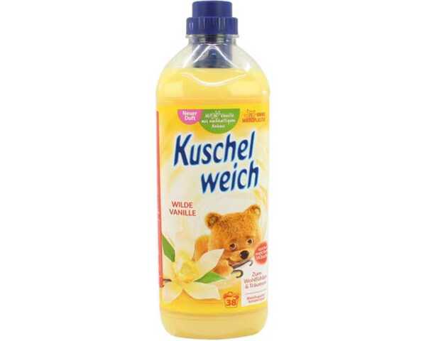 Bild 1 von Kuschelweich Weichspüler 1Liter Wilde Vanille 38WL