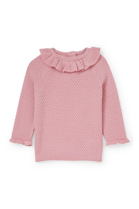 C&A Baby-Pullover, Pink, Größe: 68
