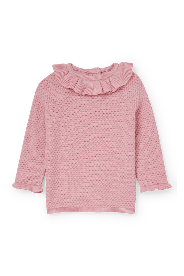 Bild 1 von C&A Baby-Pullover, Pink, Größe: 68