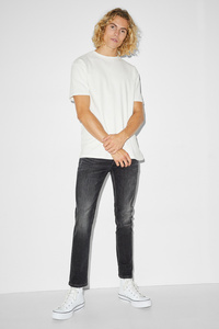 C&A Skinny Jeans-LYCRA®, Grau, Größe: W34 L32