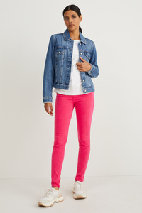 C&A Jegging Jeans-High Waist, Rosa, Größe: 50