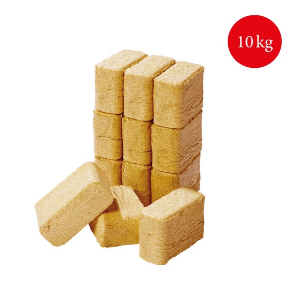 Bild 1 von 10 kg Holzspänebriketts aus Nadelholz