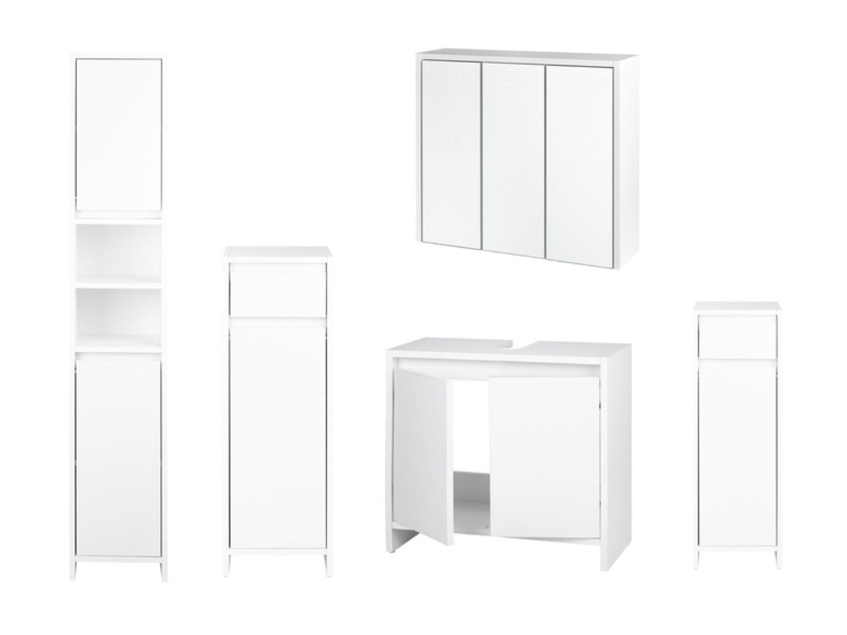Bild 1 von LIVARNO home Badmöbel-Set »Oslo«, kratzfest und pflegeleicht