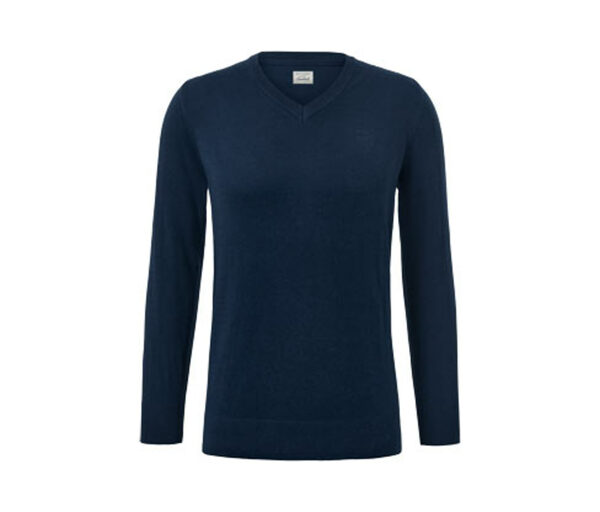 Bild 1 von Pullover mit V-Ausschnitt, navy