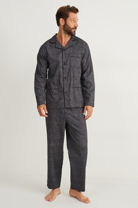 C&A Pyjama, Schwarz, Größe: S