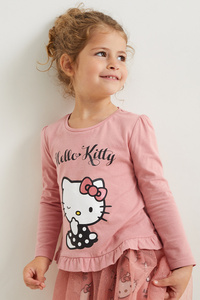 C&A Hello Kitty-Langarmshirt, Rosa, Größe: 110