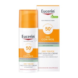 Eucerin Sun Oil Control Face Sun Gel-Creme Anti-Glanz Effekt LSF 50+