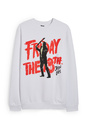 Bild 1 von C&A Sweatshirt-Friday the 13th, Weiß, Größe: XS