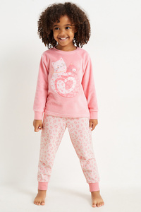 C&A Pyjama-2 teilig, Pink, Größe: 110
