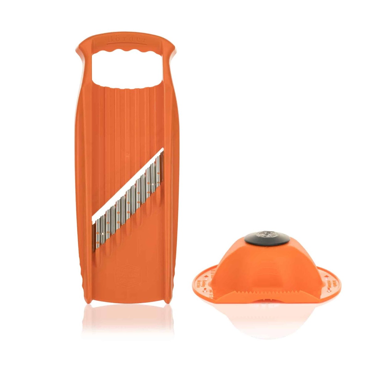 Bild 1 von BÖRNER Welle-Waffel XXL PowerLine mit Fruchthalter   Reibe & Gemüsehobel   Grün