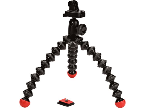 Bild 1 von JOBY JB01300 Goril Action Tripod Dreibein Stativ, Schwarz/Rot