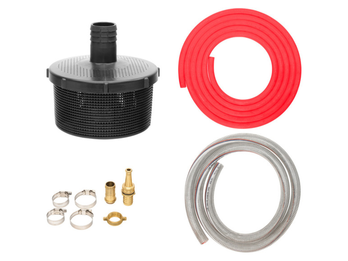 Bild 1 von Güde Schlauch-Anschluss-Set, für Zapfwellenpumpe »ZWP 180-20«, 10-teilig