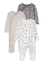 Bild 1 von C&A Multipack 3er-Baby-Schlafanzug, Grau, Größe: 68