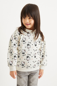 C&A Hello Kitty-Sweatshirt, Weiß, Größe: 110