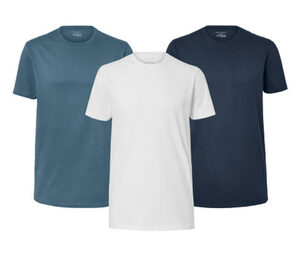 3 T-Shirts mit Rundhalsausschnitt