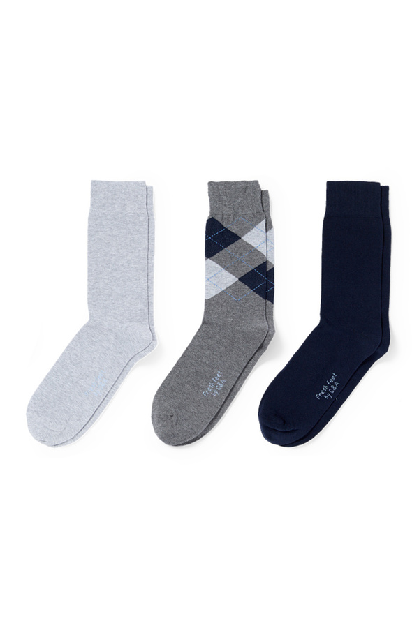 Bild 1 von C&A Multipack 3er-Socken, Grau, Größe: 39-42