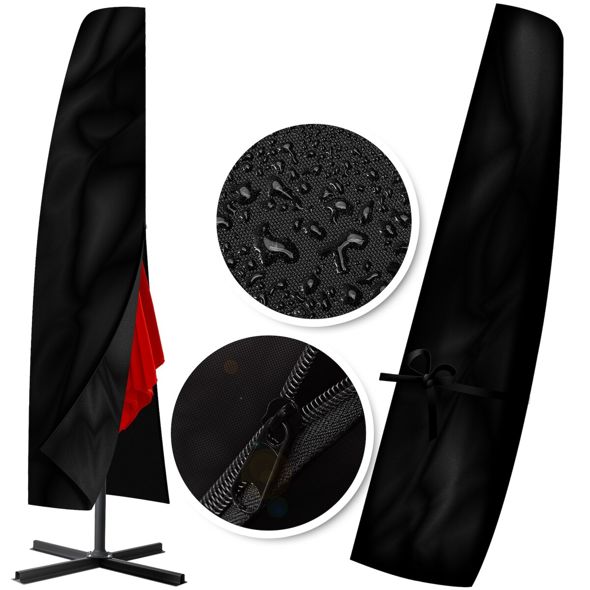 Bild 1 von KESSER® Schutzhülle Schirmhaube Abdeckung Sonnenschirm Schutzhülle Haube 3m Ø