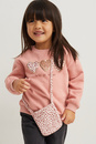 Bild 1 von C&A Set-Sweatshirt und Tasche-2 teilig, Rosa, Größe: 110