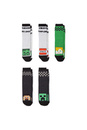 Bild 1 von C&A Multipack 5er-Minecraft-Socken mit Motiv, Schwarz, Größe: 31-33