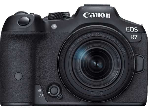 Bild 1 von CANON EOS R7 Kit Systemkamera mit Objektiv 18 - 150 mm , 7,5 cm Display Touchscreen, WLAN