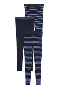 C&A Multipack 3er-Lange Unterhose, Blau, Größe: 110-116