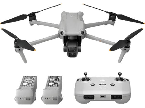 Bild 1 von DJI Air 3 Fly More Combo RC-N2 Drohne, Grau