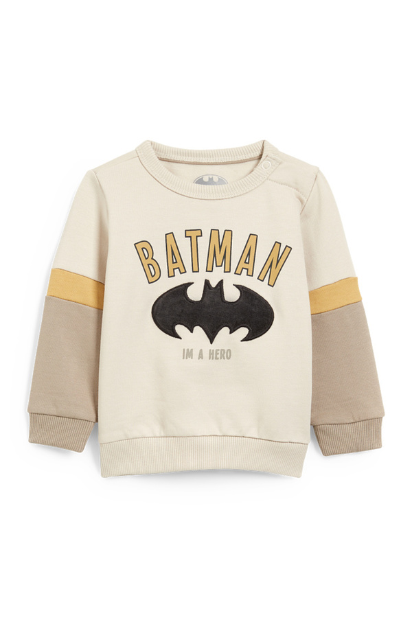 Bild 1 von C&A Batman-Baby-Sweatshirt, Beige, Größe: 68