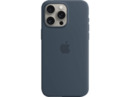 Bild 1 von APPLE Silikon Case mit MagSafe, Backcover, Apple, iPhone 15 Pro Max, Sturmblau