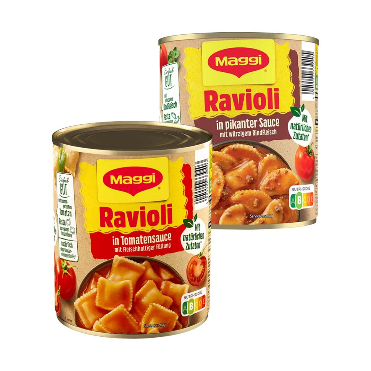 Maggi Verdure-Ravioli In Salsa Di Pomodoro E Verdure, 33% Verdure, Nuovo