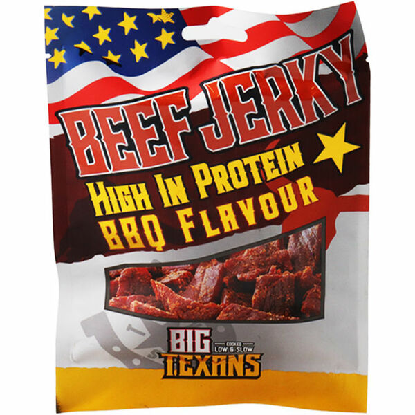 Bild 1 von Big Texans Beef Jerky BBQ