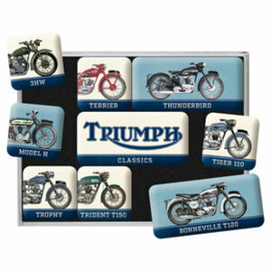 Triumph Magnet Set 9-teilig Magnetset