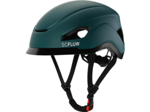 SOFLOW 700.100.01 SAFE N DRIVE HELMET (Helm, 55.5 - 59 cm, Grün)
