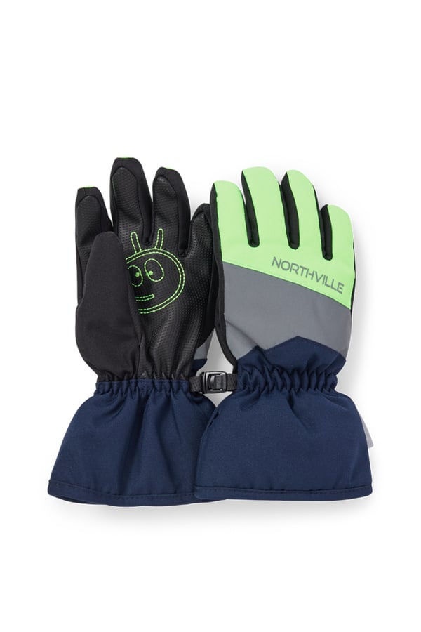 Bild 1 von C&A Ski-Handschuhe, Grün, Größe: 98-104