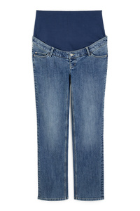 C&A Umstandsjeans-Straight Jeans, Blau, Größe: 44