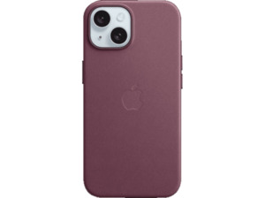 APPLE Feingewebe Case mit MagSafe, Backcover, Apple, iPhone 15, Mulberry