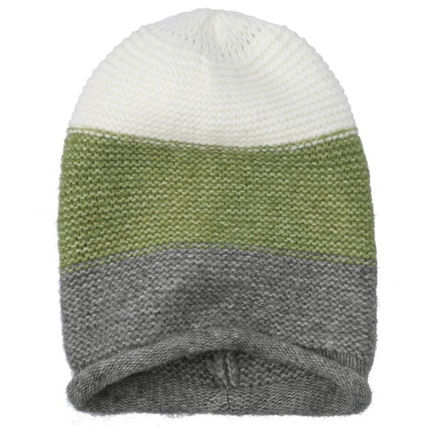 Bild 1 von Damen Beanie mit Blockstreifen