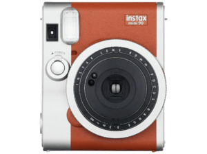 FUJIFILM Instax Mini 90 Neo Sofortbildkamera, Braun