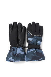 C&A Ski-Handschuhe, Grau, Größe: 146-152