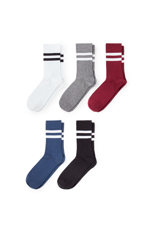 Bild 1 von C&A Multipack 5er-Tennissocken, Rot, Größe: 43-46