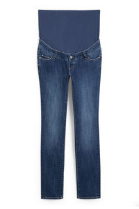 C&A Umstandsjeans-Slim Jeans, Blau, Größe: 44