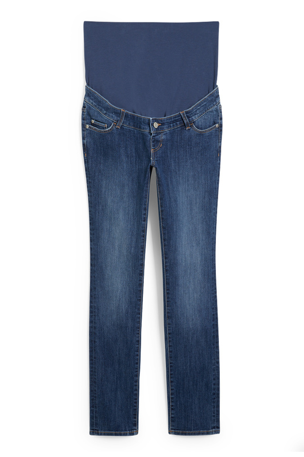 Bild 1 von C&A Umstandsjeans-Slim Jeans, Blau, Größe: 44