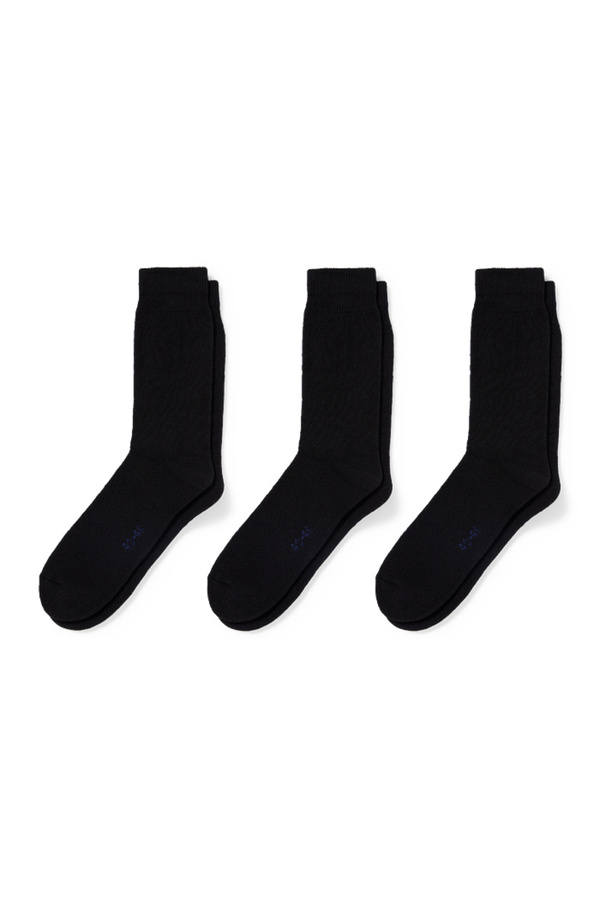 Bild 1 von C&A Multipack 3er-Thermo-Socken, Schwarz, Größe: 43-46