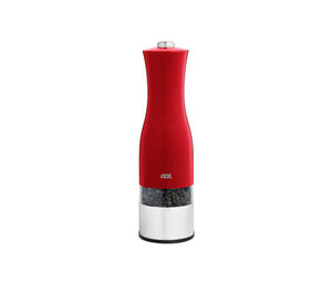 Elektrische Salz-und-Pfeffermühle mit Beleuchtung, rot