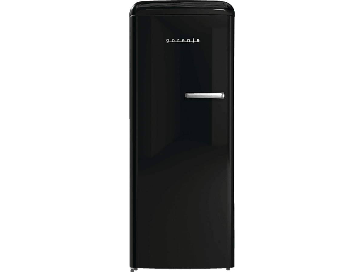 Bild 1 von GORENJE ORB615DBK-L Retro Collection Kühlschrank (D, 1525 mm hoch, Jet black)