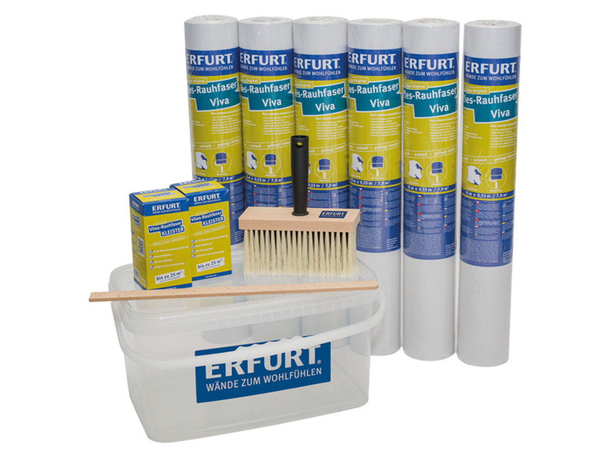 Bild 1 von Erfurt Starter Box Vlies-Rauhfaser »Viva«