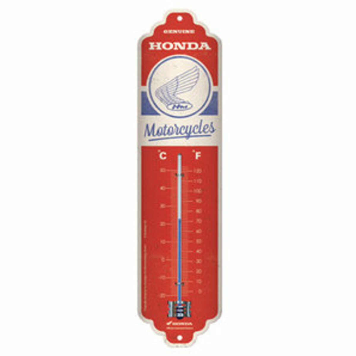 Bild 1 von Honda Motorcycles Thermometer geprägtem Stahlblech