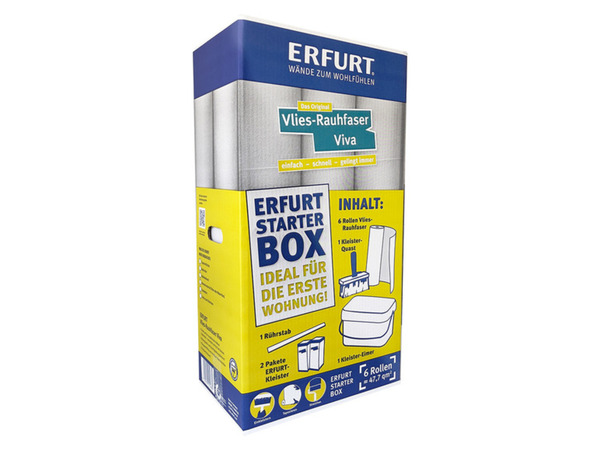 Bild 4 von Erfurt Starter Box Vlies-Rauhfaser »Viva«