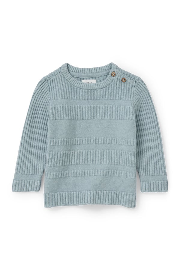 Bild 1 von C&A Baby-Pullover, Blau, Größe: 68