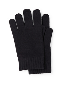 C&A Touchscreen-Handschuhe mit Kaschmir-Anteil, Schwarz, Größe: XL
