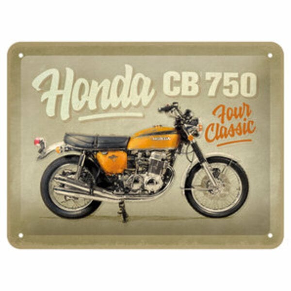 Bild 1 von Blechschild Honda CB 750 20 x 15 cm